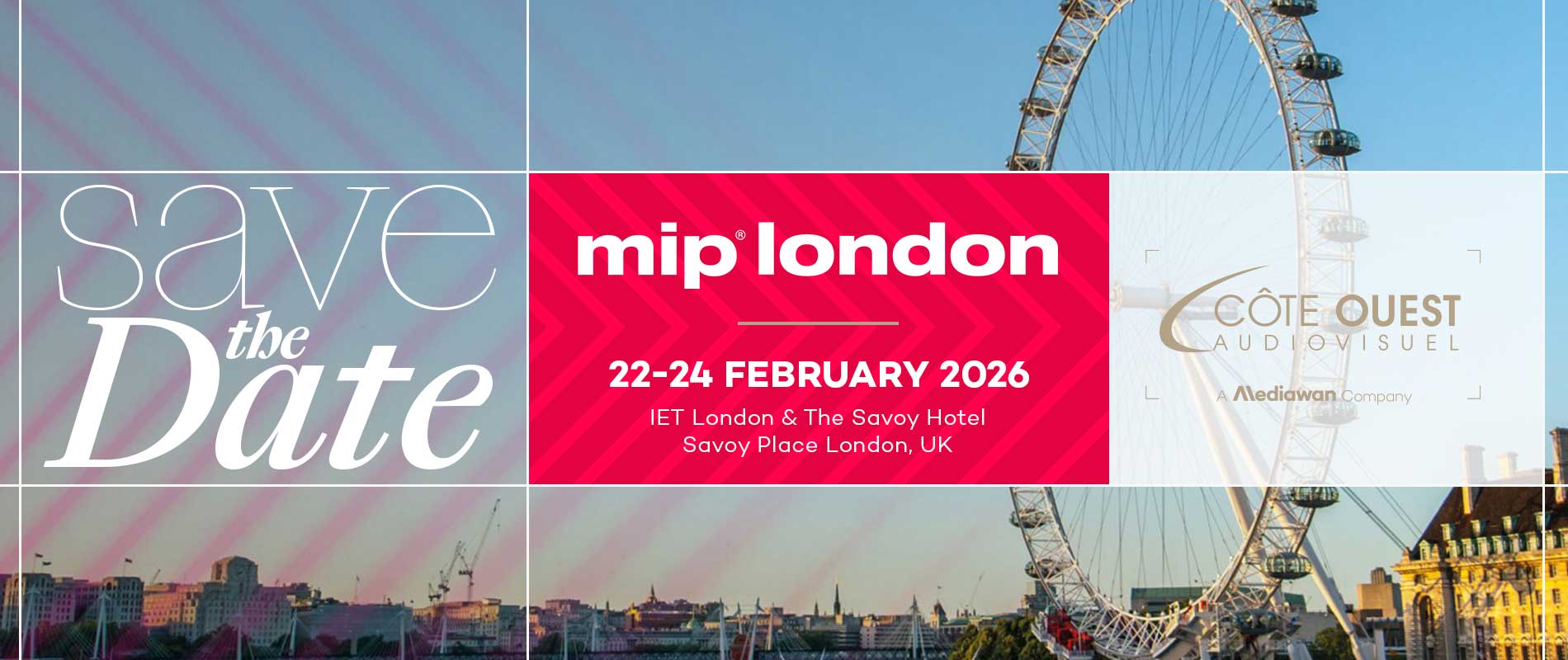 MIP London 2026 - Save the date
